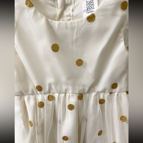 Carter just one you polka dot dress💛🤍 - Picture 4 of 5